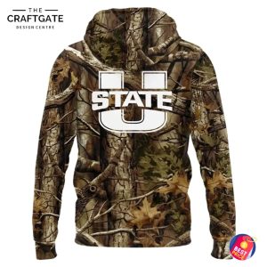 2025 Utah State Aggies Camo Hoodie