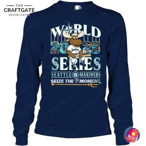 2025 World Series Seattle Mariners 2 Side T-Shirt