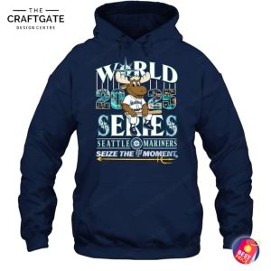2025 World Series Seattle Mariners 2 Side T-Shirt