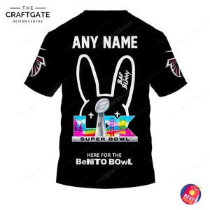 Atlanta Falcons x Bad Bunny 2026 Super Bowl Hoodie