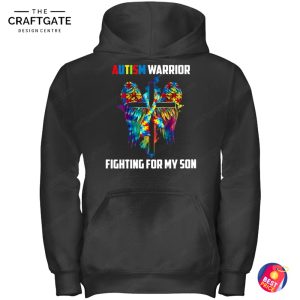 Autism Warrior Fighting For My Son T-Shirt