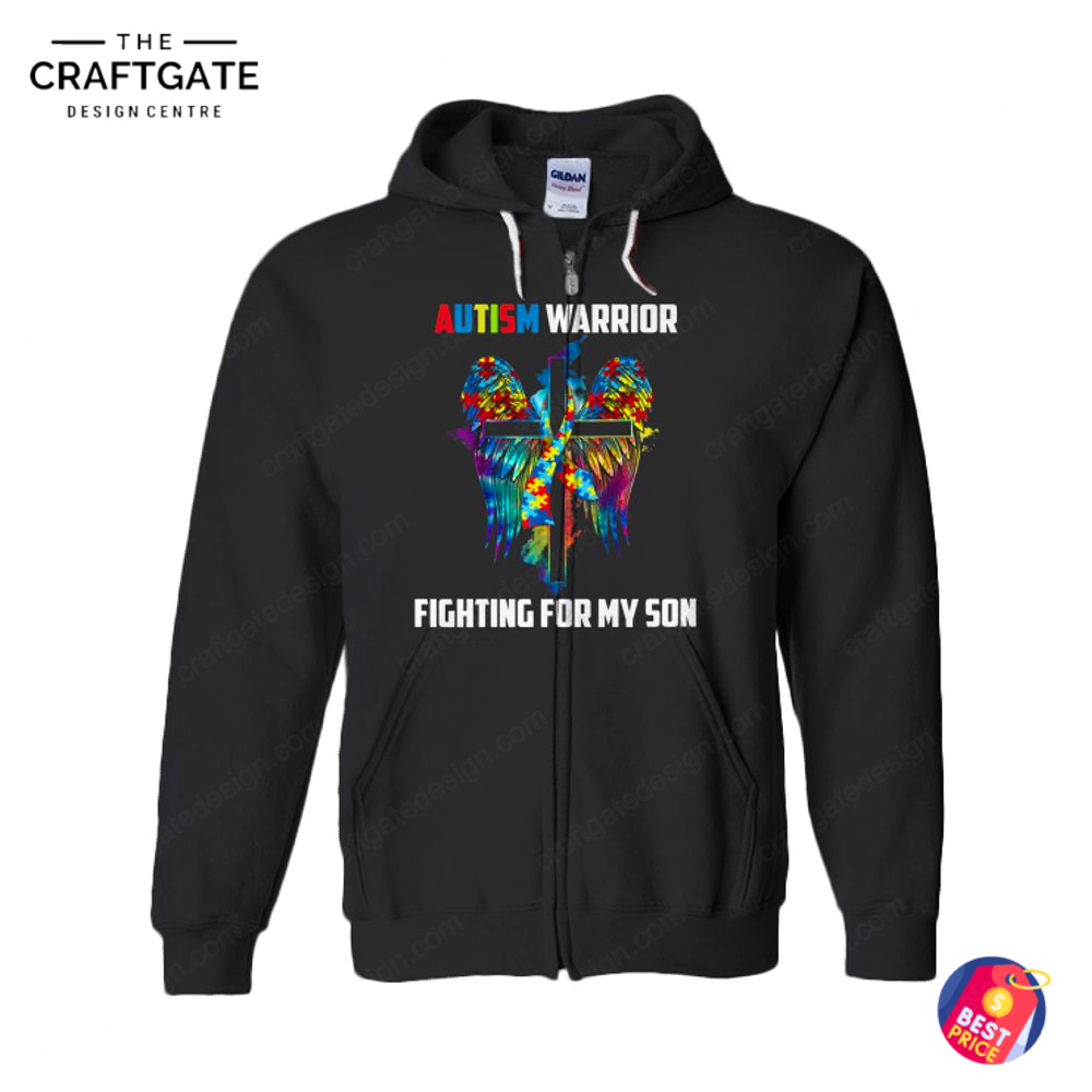 autism-warrior-fighting-for-my-son-t-shirt-9.jpg Autism Warrior Fighting For My Son T Shirt 9