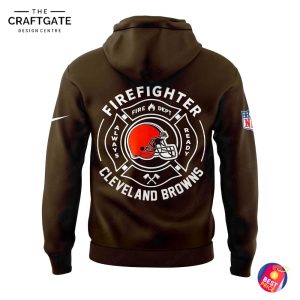 Cleveland Browns 2025 Firefighter Application Day Hoodie