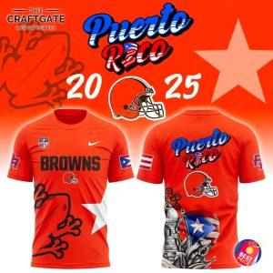 Cleveland Browns 2025 Puerto Rico Hoodie