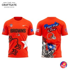 Cleveland Browns 2025 Puerto Rico Hoodie