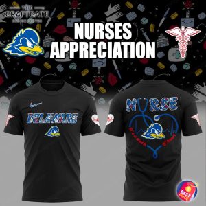 Delaware Fightin' Blue Hens 2025 Nurses Appreciation Hoodie