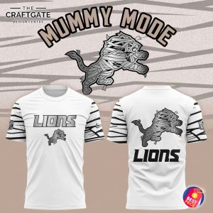 Detroit Lions Mummy Mode Hoodie