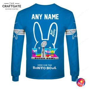 Detroit Lions x Bad Bunny 2026 Super Bowl Hoodie