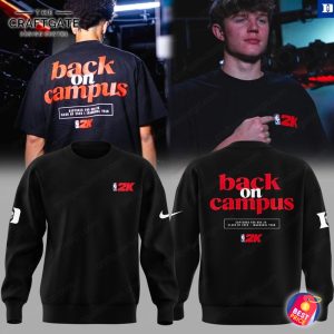 Duke Blue Devils Men's Basketball Back On Campus Hoodie