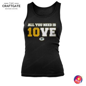 Green Bay Packers All You Need Is LOVE T-Shirt
