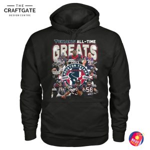 Houston Texans All-Time Greats T-Shirt