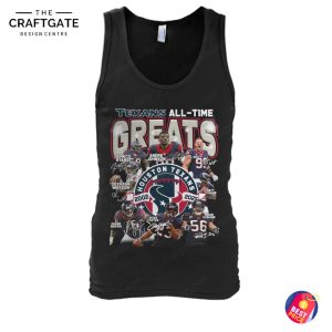 Houston Texans All-Time Greats T-Shirt