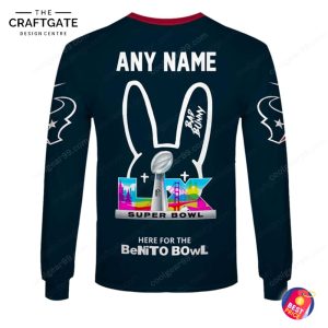 Houston Texans x Bad Bunny 2026 Super Bowl Hoodie
