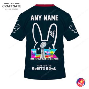 Houston Texans x Bad Bunny 2026 Super Bowl Hoodie