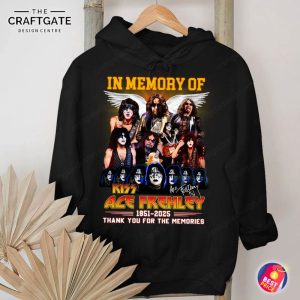 In Memory Of Kiss Ale Frehley 1951-2025 T-Shirt
