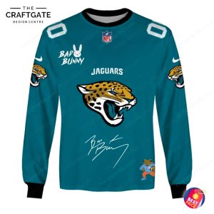 Jacksonville Jaguars x Bad Bunny 2026 Super Bowl Hoodie