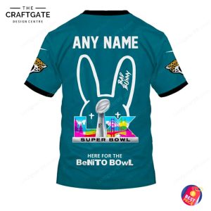 Jacksonville Jaguars x Bad Bunny 2026 Super Bowl Hoodie