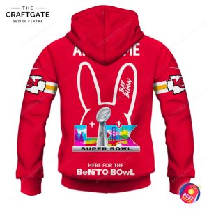 Kansas City Chiefs x Bad Bunny 2026 Super Bowl Hoodie
