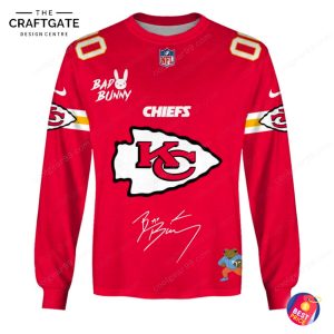 Kansas City Chiefs x Bad Bunny 2026 Super Bowl Hoodie