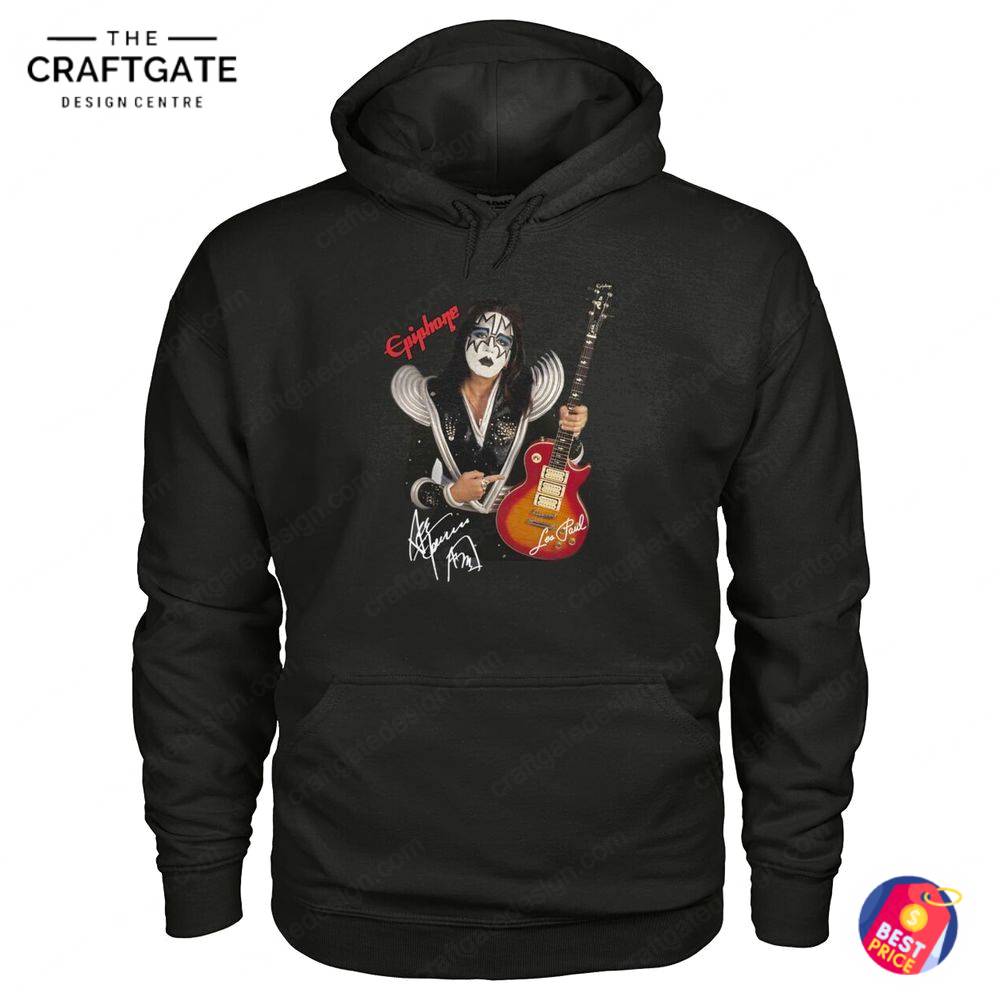 kiss-musician-ace-frehley-with-his-epiphone-t-shirt-4.jpg Kiss Musician Ace Frehley With His Epiphone T Shirt 4