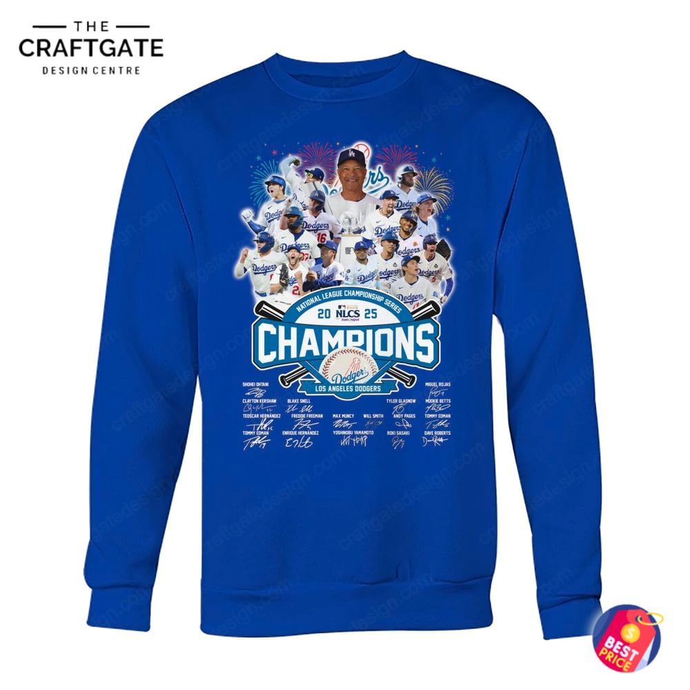la-dodgers-national-league-champions-2025-series-t-shirt-2.jpg La Dodgers National League Champions 2025 Series T Shirt 2