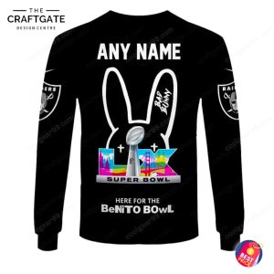 Las Vegas Raiders x Bad Bunny 2026 Super Bowl Hoodie