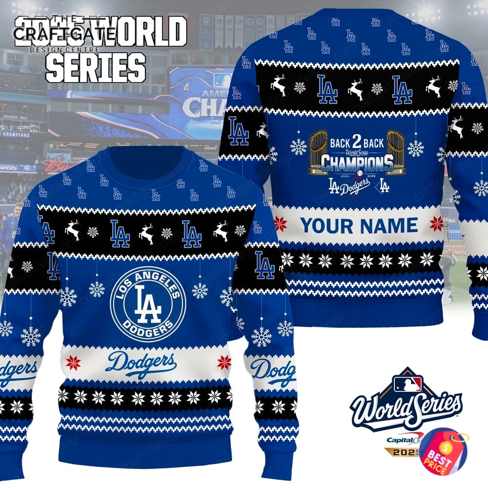 los-angeles-dodgers-2025-world-series-ugly-sweater-1.jpg Los Angeles Dodgers 2025 World Series Ugly Sweater 1