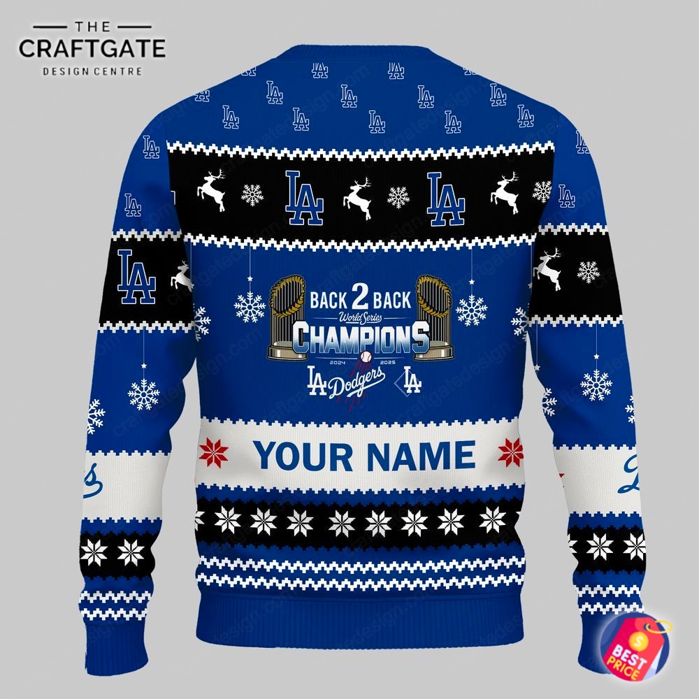 los-angeles-dodgers-2025-world-series-ugly-sweater-3.jpg Los Angeles Dodgers 2025 World Series Ugly Sweater 3