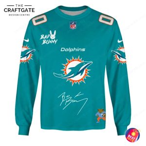 Miami Dolphins x Bad Bunny 2026 Super Bowl Hoodie