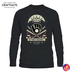 Milwaukee Brewers October Baseball T-Shirt