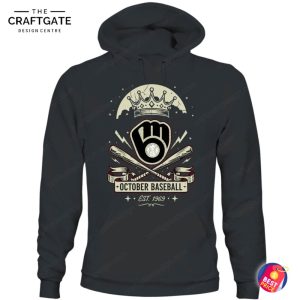 Milwaukee Brewers October Baseball T-Shirt