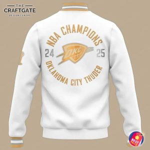 Oklahoma City Thunder's 2025 Ring Ceremony Jacket