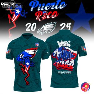 Philadelphia Eagles 2025 Puerto Rico Hoodie