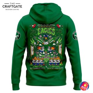 Philadelphia Eagles Green Hoodie