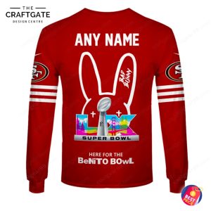 San Francisco 49ers x Bad Bunny 2026 Super Bowl Hoodie