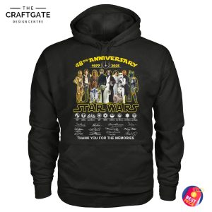 Star Wars 48th Anniversary Thank You For Memories T-Shirt