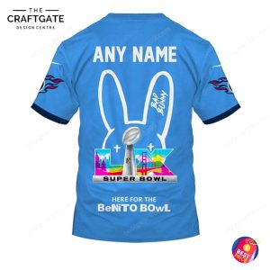 Tennessee Titans x Bad Bunny 2026 Super Bowl Hoodie