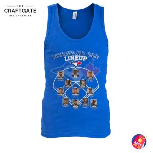 Toronto Blue Jays All-Time Linup T-Shirt
