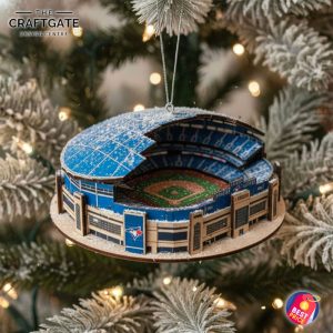 Toronto Blue Jays Christmas Acrylic Ornament
