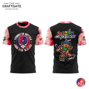 Washington Capitals 2025 Grateful Dead Night Hoodie