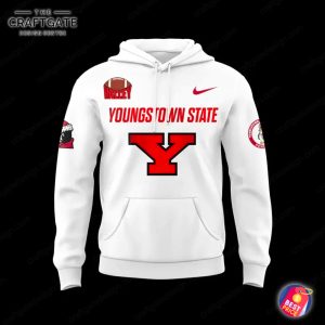 Youngstown State Penguins White Hoodie