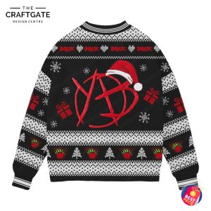 Yungblud Be Fookin Happy It Ugly Christmas Sweater
