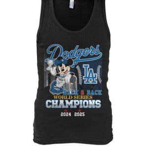 Los Angeles Dodgers 2024-2025 Back 2 Back T-Shirt