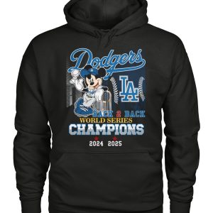 Los Angeles Dodgers 2024-2025 Back 2 Back T-Shirt