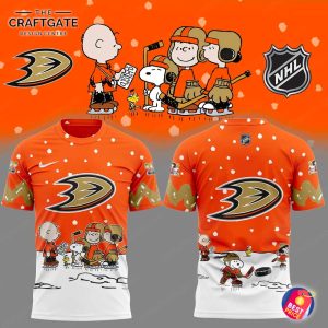 Anaheim Ducks x Peanuts 2025 Limited Hoodie