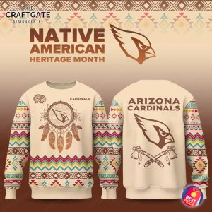 Arizona Cardinals 2025 Native American Heritage Month Hoodie