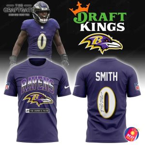 Baltimore Ravens 2025 Draft Kings Hoodie