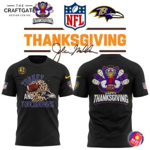 Baltimore Ravens x Happy Thanksgiving 2025 Hoodei