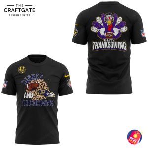 Baltimore Ravens x Happy Thanksgiving 2025 Hoodei