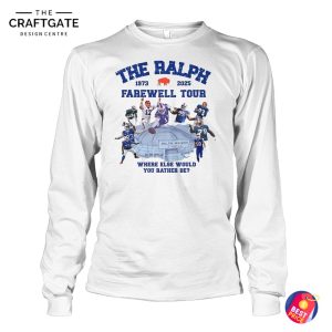 Buffalo Bills 1973-2025 The Ralph Farewell Tour T-Shirt